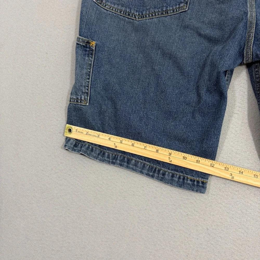 Vintage Levis Jean Shorts Men's 42 Blue 12